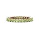 1 - Tiffany 2.40 mm Peridot Eternity Band 