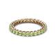 2 - Tiffany 2.40 mm Peridot Eternity Band 