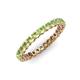 3 - Tiffany 2.40 mm Peridot Eternity Band 