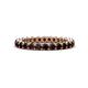 1 - Tiffany 2.40 mm Red Garnet Eternity Band 