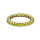 2 - Tiffany 2.40 mm Yellow Diamond Eternity Band 