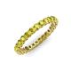 3 - Tiffany 2.40 mm Yellow Diamond Eternity Band 