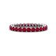 1 - Tiffany 2.40 mm Ruby Eternity Band 