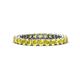 1 - Tiffany 2.40 mm Yellow Sapphire Eternity Band 