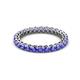 2 - Tiffany 2.40 mm Tanzanite Eternity Band 