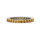 1 - Tiffany 2.40 mm Citrine Eternity Band 