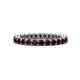1 - Tiffany 2.40 mm Red Garnet Eternity Band 