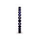 5 - Tiffany 2.40 mm Blue Sapphire Eternity Band 