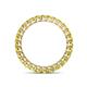 4 - Tiffany 2.40 mm Yellow Sapphire Eternity Band 