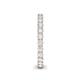 5 - Tiffany 2.40 mm White Sapphire Eternity Band 