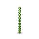 5 - Tiffany 2.40 mm Green Garnet Eternity Band 