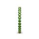 5 - Tiffany 2.40 mm Green Garnet Eternity Band 