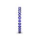 5 - Tiffany 2.40 mm Tanzanite Eternity Band 