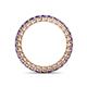 4 - Tiffany 2.40 mm Iolite Eternity Band 