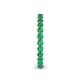 5 - Tiffany 2.40 mm Emerald Eternity Band 