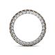 4 - Tiffany 2.40 mm Smoky Quartz Eternity Band 