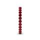 5 - Tiffany 2.40 mm Ruby Eternity Band 