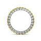 4 - Tiffany 2.40 mm Yellow Sapphire Eternity Band 