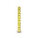 5 - Tiffany 2.40 mm Yellow Sapphire Eternity Band 
