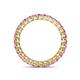 4 - Tiffany 2.40 mm Pink Sapphire Eternity Band 