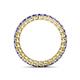 4 - Tiffany 2.40 mm Tanzanite Eternity Band 