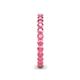 5 - Tiffany 2.40 mm Pink Tourmaline Eternity Band 