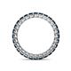 4 - Tiffany 2.40 mm Blue Diamond Eternity Band 