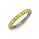 3 - Tiffany 2.40 mm Yellow Sapphire Eternity Band 