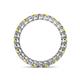 4 - Tiffany 2.40 mm Yellow Sapphire and Diamond Eternity Band 