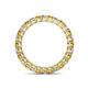 4 - Tiffany 2.40 mm Citrine and Diamond Eternity Band 
