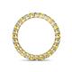 4 - Tiffany 2.40 mm Yellow Sapphire and Diamond Eternity Band 