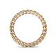 4 - Tiffany 2.40 mm Yellow Sapphire and Diamond Eternity Band 