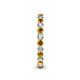 5 - Tiffany 2.40 mm Diamond and Citrine Eternity Band 
