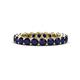 1 - Tiffany 3.00 mm Blue Sapphire Eternity Band 