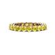 1 - Tiffany 3.00 mm Yellow Sapphire Eternity Band 