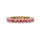 1 - Tiffany 3.00 mm Pink Tourmaline Eternity Band 