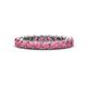 1 - Tiffany 3.00 mm Rhodolite Garnet Eternity Band 