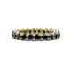 1 - Tiffany 3.00 mm Black Diamond Eternity Band 