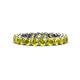 1 - Tiffany 3.00 mm Yellow Diamond Eternity Band 