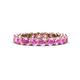 1 - Tiffany 3.00 mm Pink Sapphire Eternity Band 