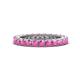 1 - Ellen 2.70 mm Pink Sapphire Eternity Band 