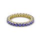 2 - Ellen 2.70 mm Tanzanite Eternity Band 