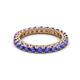 2 - Ellen 2.70 mm Tanzanite Eternity Band 