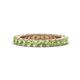 1 - Ellen 2.70 mm Peridot Eternity Band 