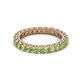 2 - Ellen 2.70 mm Peridot Eternity Band 