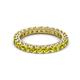 2 - Ellen 2.70 mm Yellow Diamond Eternity Band 