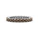 1 - Ellen 2.70 mm Smoky Quartz Eternity Band 