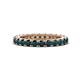 1 - Ellen 2.70 mm London Blue Topaz Eternity Band 