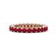 1 - Ellen 2.70 mm Ruby Eternity Band 