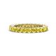 1 - Ellen 2.70 mm Yellow Sapphire Eternity Band 